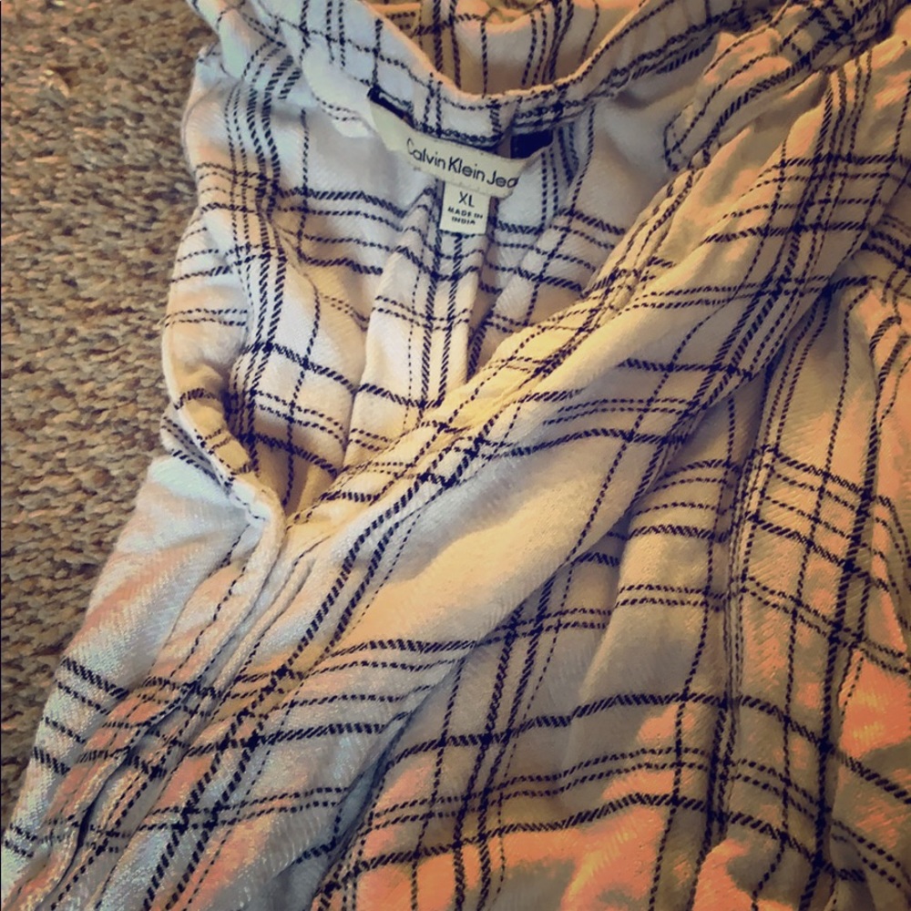 Calvin Klein jean dress shirt